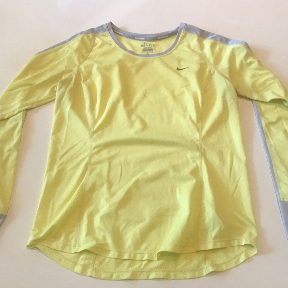 Nike dri fit running long sleeve top